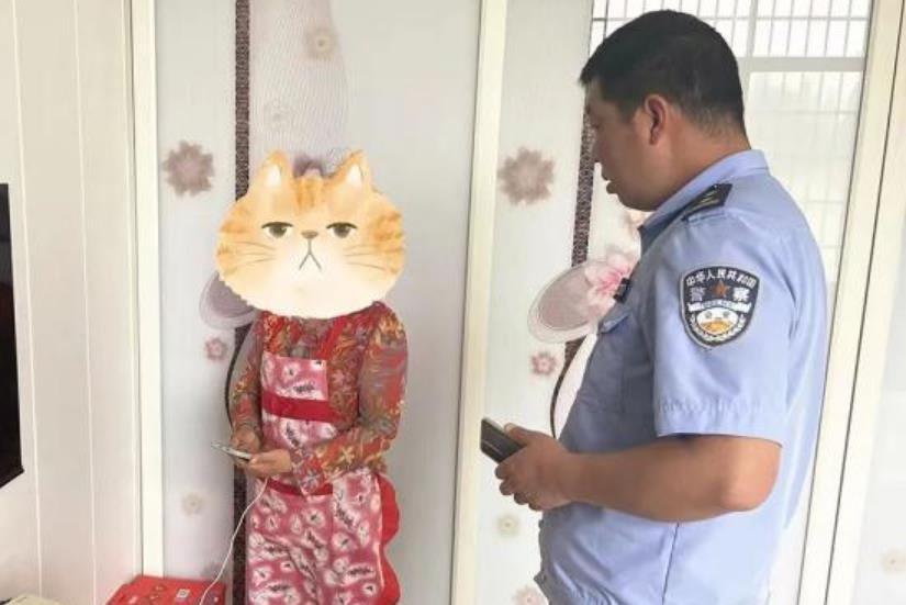 女子落入诈骗陷阱民警及时上门止损5万元